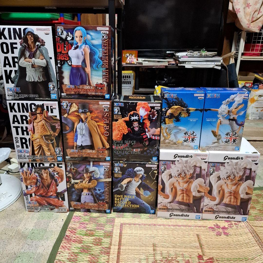 新作ワンピースプライズフィギュア19点 まとめ売りセット販売！