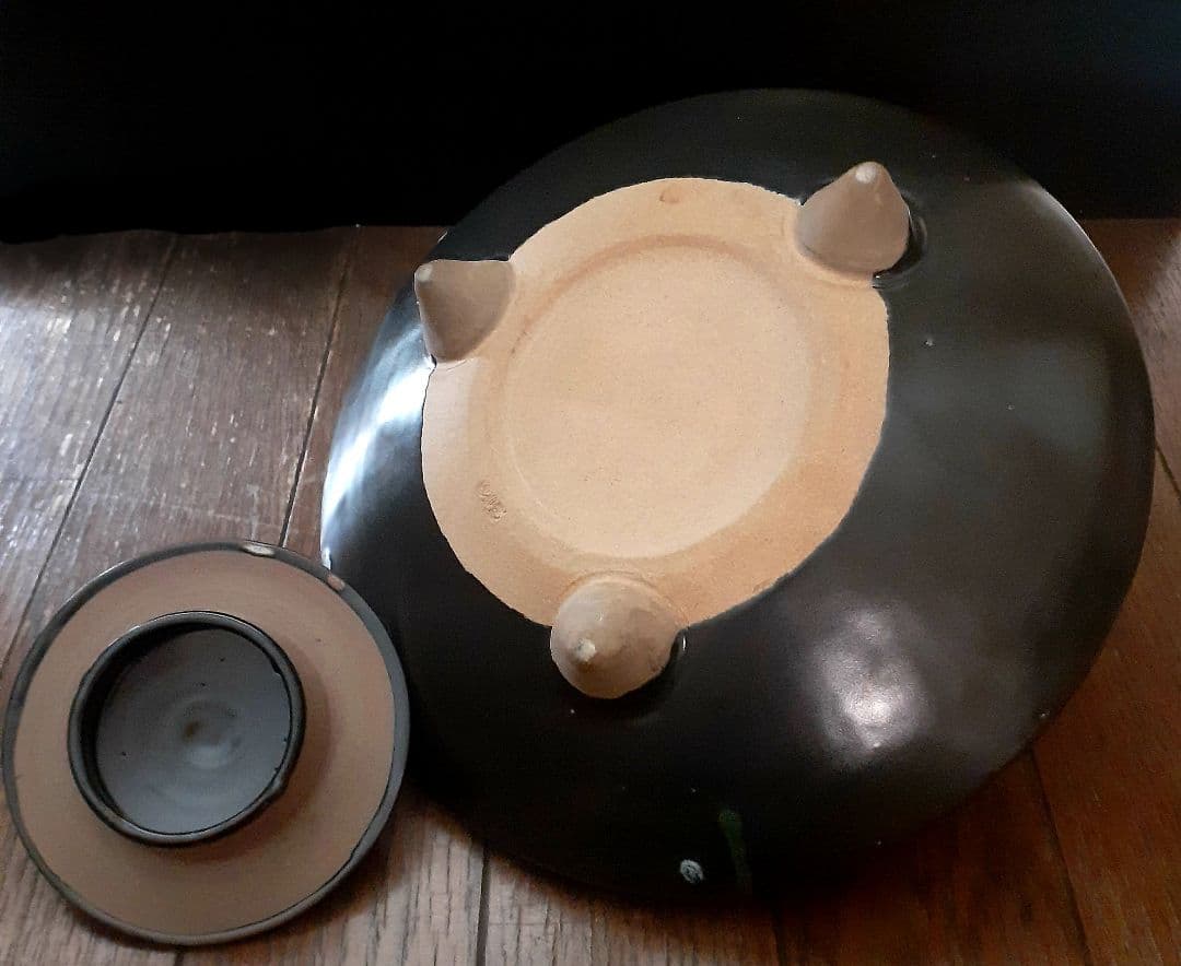 薩摩焼　薩摩溶岩焼　平土瓶　銚子　急須　酒次　酒器　【大形土瓶