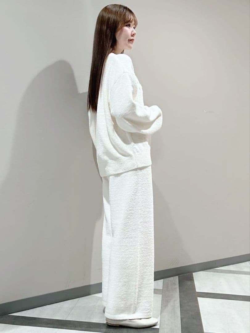 新品♥️ジェラートピケ シーズージャガードプルオーバー OWHT　ジェラピケ