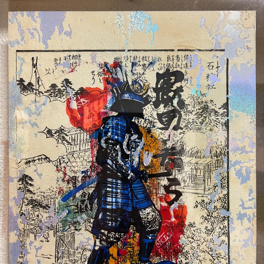 スケートボードに乗った侍の幽霊