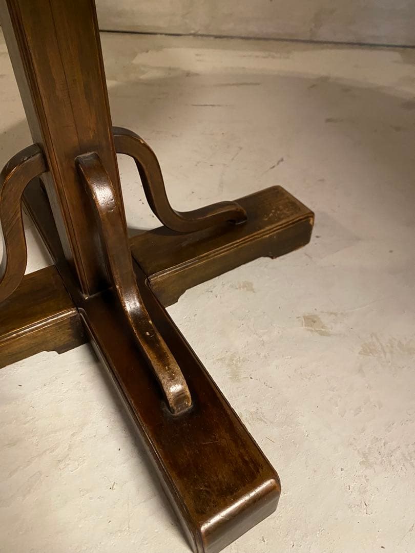 【東京都内23区配送無料】イギリス　アンティーク　88cm ダイニング　テーブル