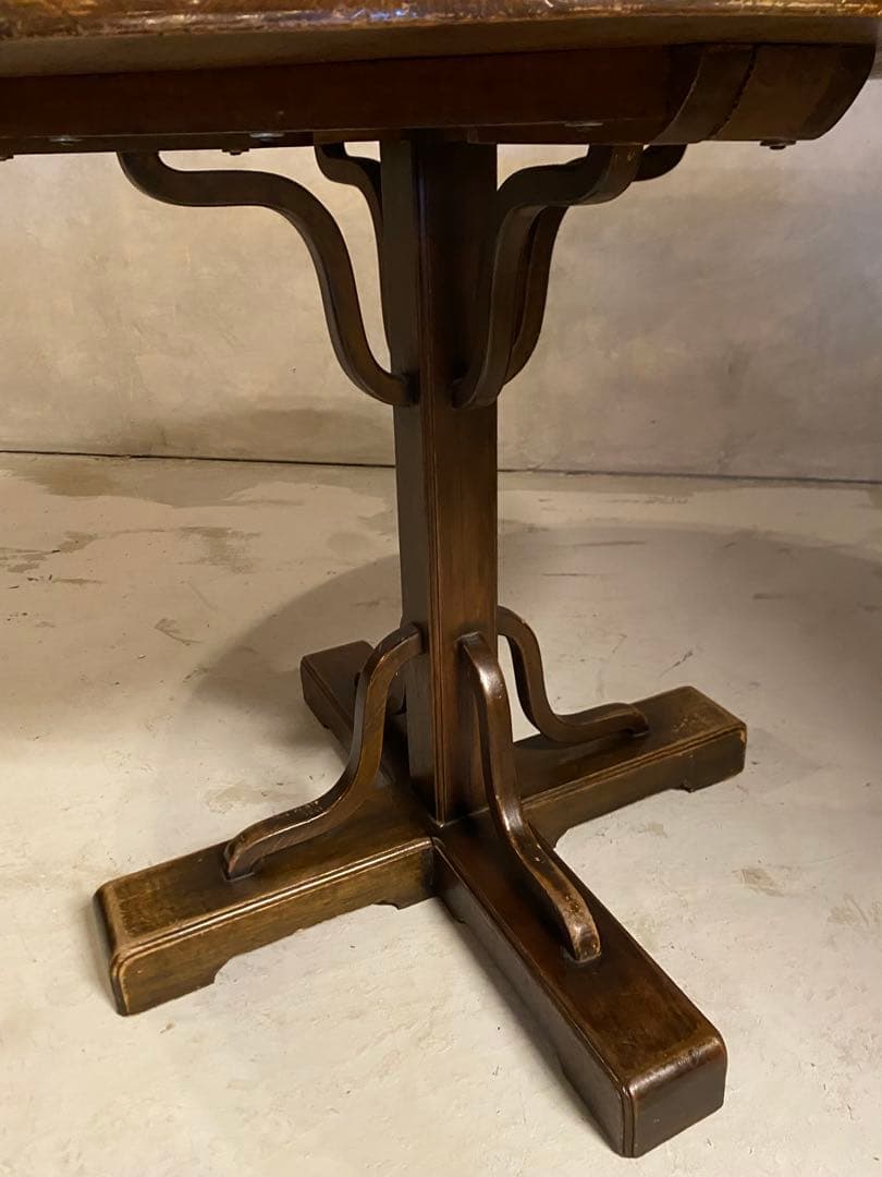 【東京都内23区配送無料】イギリス　アンティーク　88cm ダイニング　テーブル