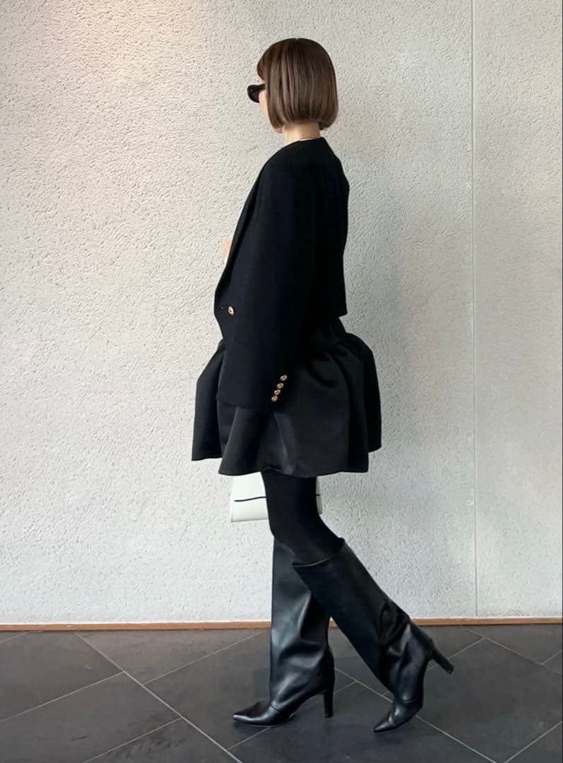 完売新品 公式購入 kamiyu カボチャパンツ ブラック