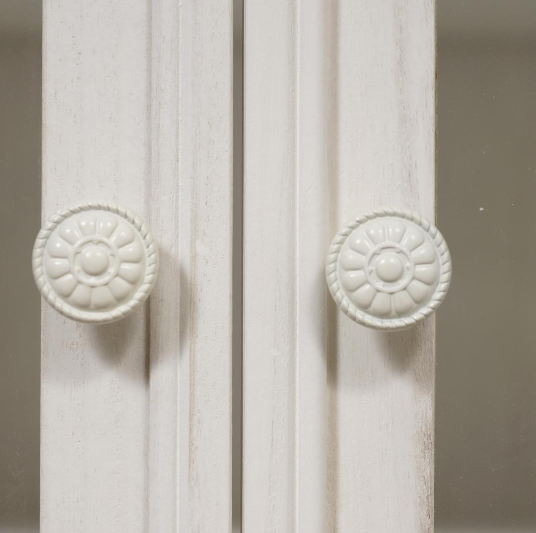 masha様専用 アンティーク調 キャビネット 食器棚 シャビー