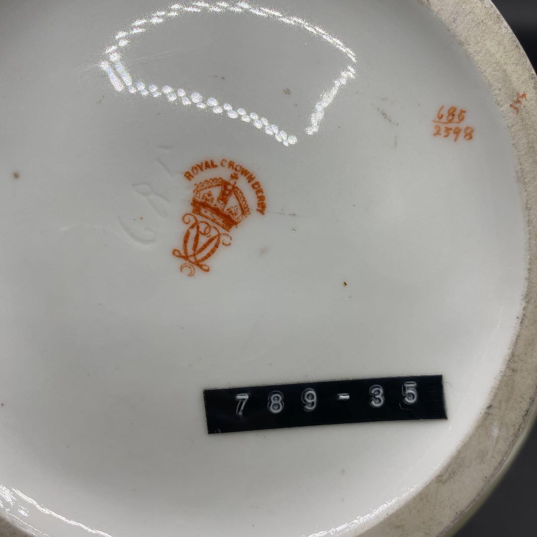 アンティーク】ROYAL CRAWN DERBY 観賞用 オブジェ 1890年