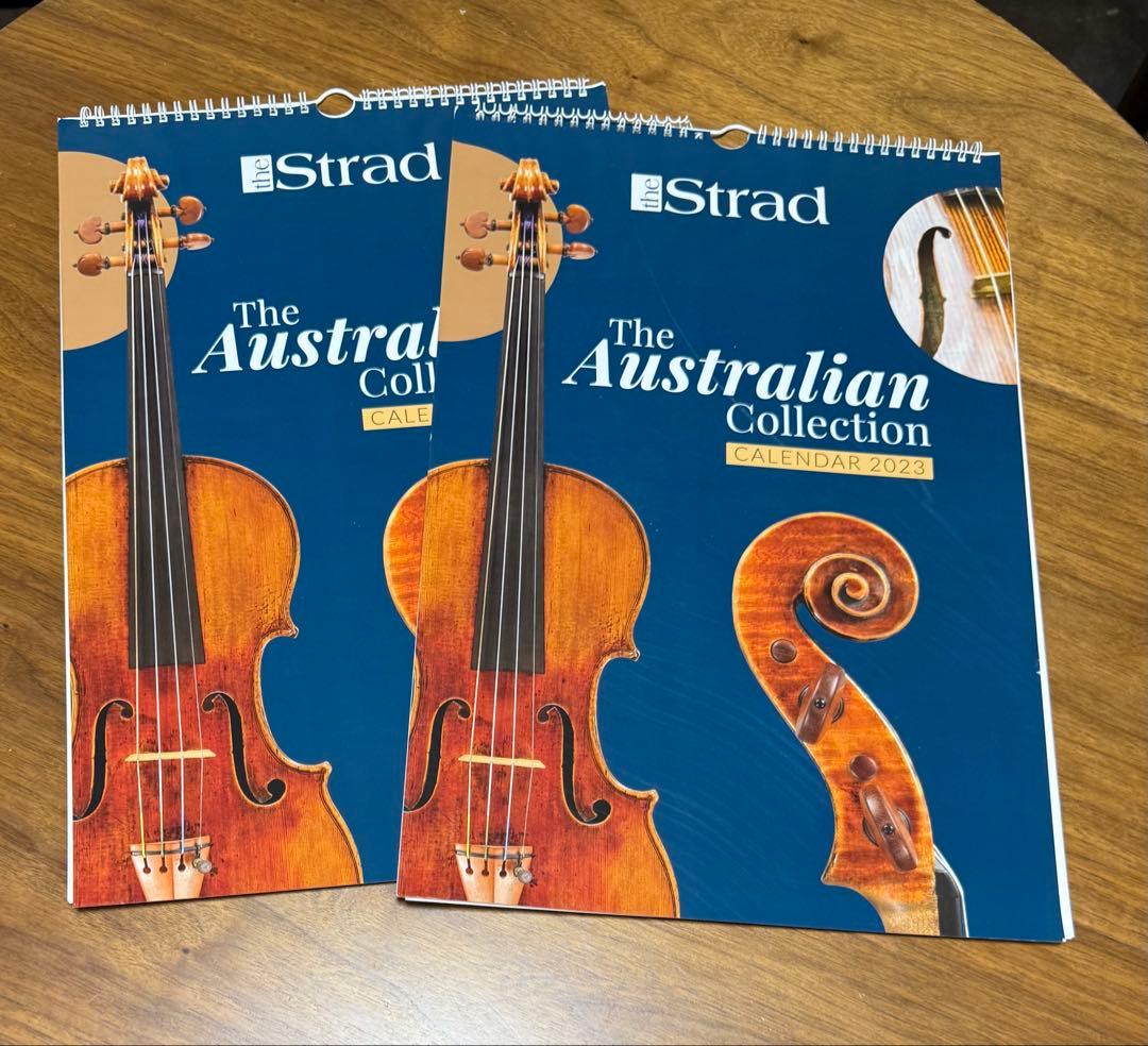 チェロ ヴァイオリン ヴィオラ 弦楽器 Strad カレンダー 12冊