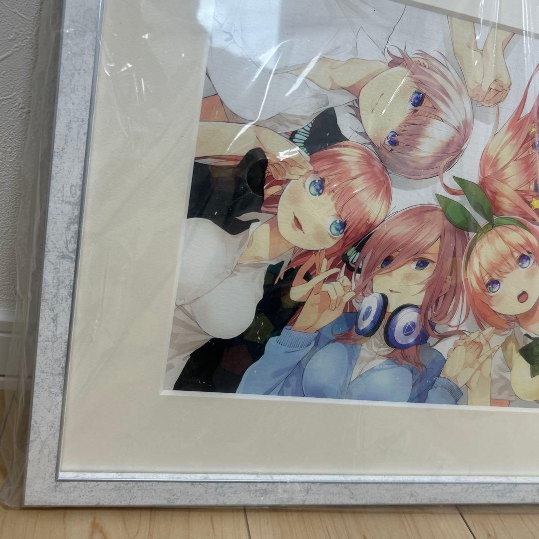 完結記念！期間限定受注製造　五等分の花嫁　複製原画　五人全員ver