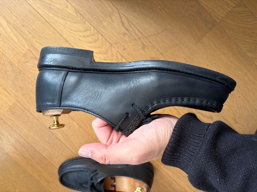 週末価格リーガルシューアンドコーチロリアンシューズ ブラック 25cm