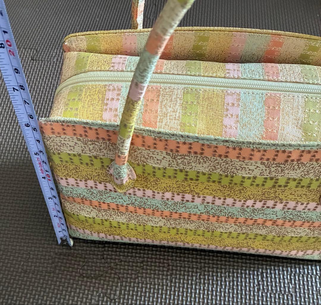 ミックスナッツ　利休バッグ　小川製　未使用新品　おそらく三越で購入