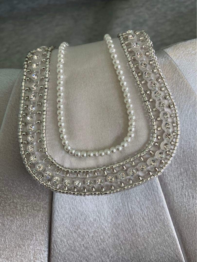 東京イギン TOKYO IGIN ★ 2WAYパーティーバッグ シルバー