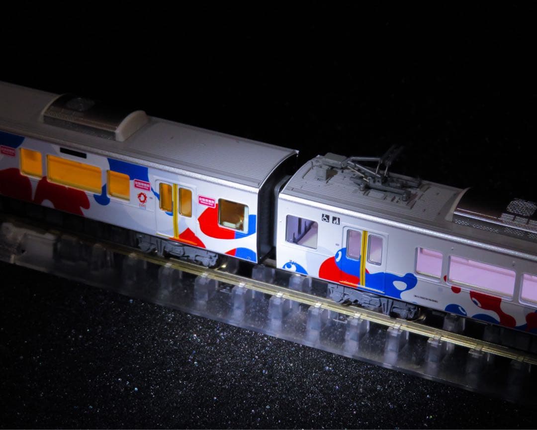 KATO 323系 室内灯付 <大阪・関西万博ラッピング列車>【新品,未使用品】