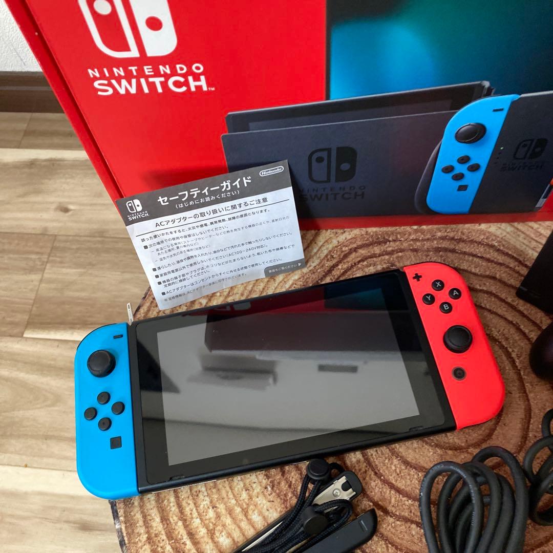 Nintendo Switch ニンテンドースイッチ本体　ネオン ③