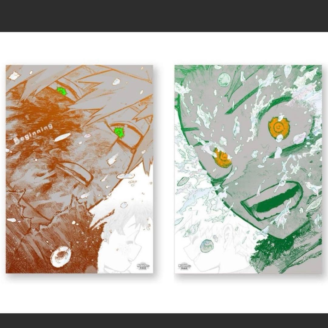 ヒロアカ 原画展 A2 アートポスター 2枚 セット The Beginning ヒロアカ 原画展 A2 アートポスター 2枚セット The Beginning - メルカリ