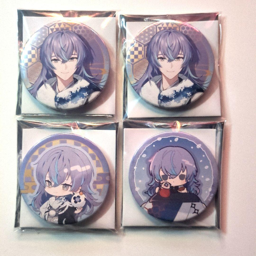 にじさんじ 星導ショウ スイパラ 缶バッジ 4点セット - メルカリ