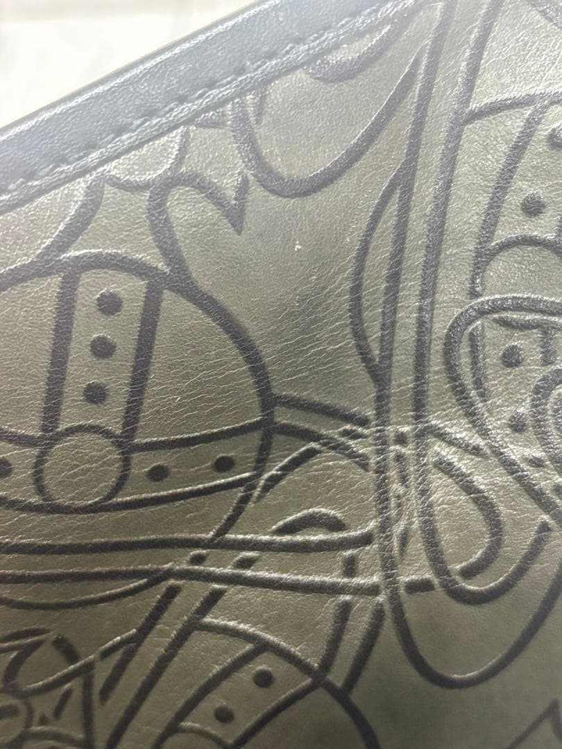 ヴィヴィアンウエストウッド　ショルダーバッグ　レザー　総柄　オーブ