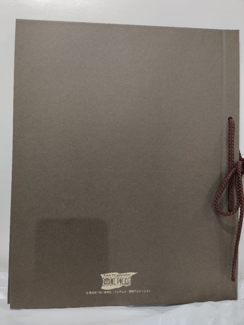 ONE PIECE ポートフォリオ ルフィ ゾロ ナミ サンジ ポートレート付き