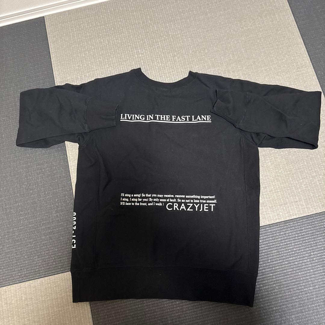 美品　清木場俊介　crazyjet トレーナー