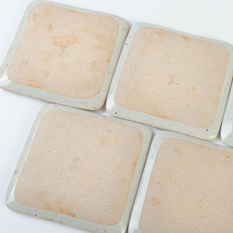 和食器 茶懐石 幸兵衛窯 銘々皿 五客 共箱 N 9377