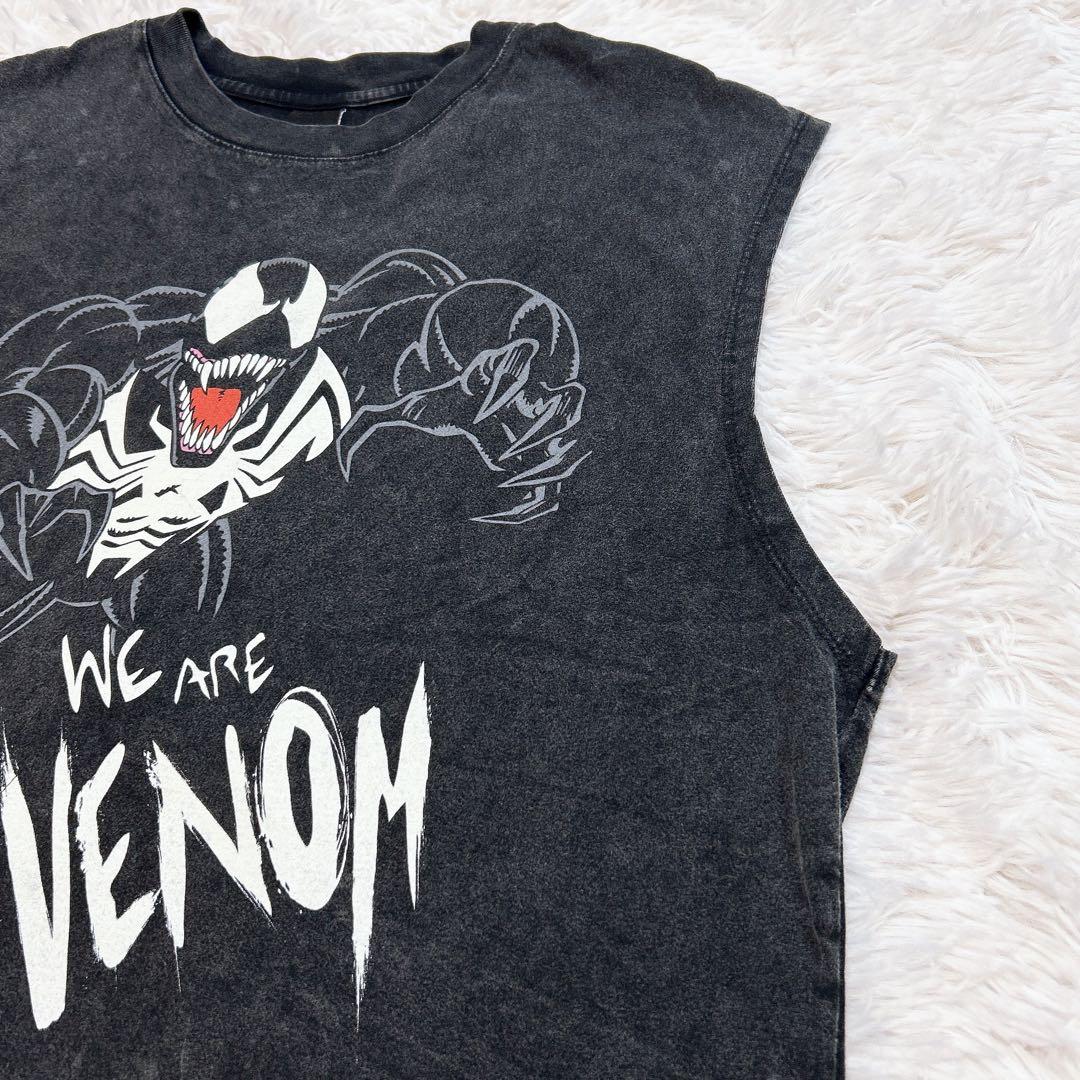 LYFT marvel VENOM グラフィック ルーズタンクトップ L