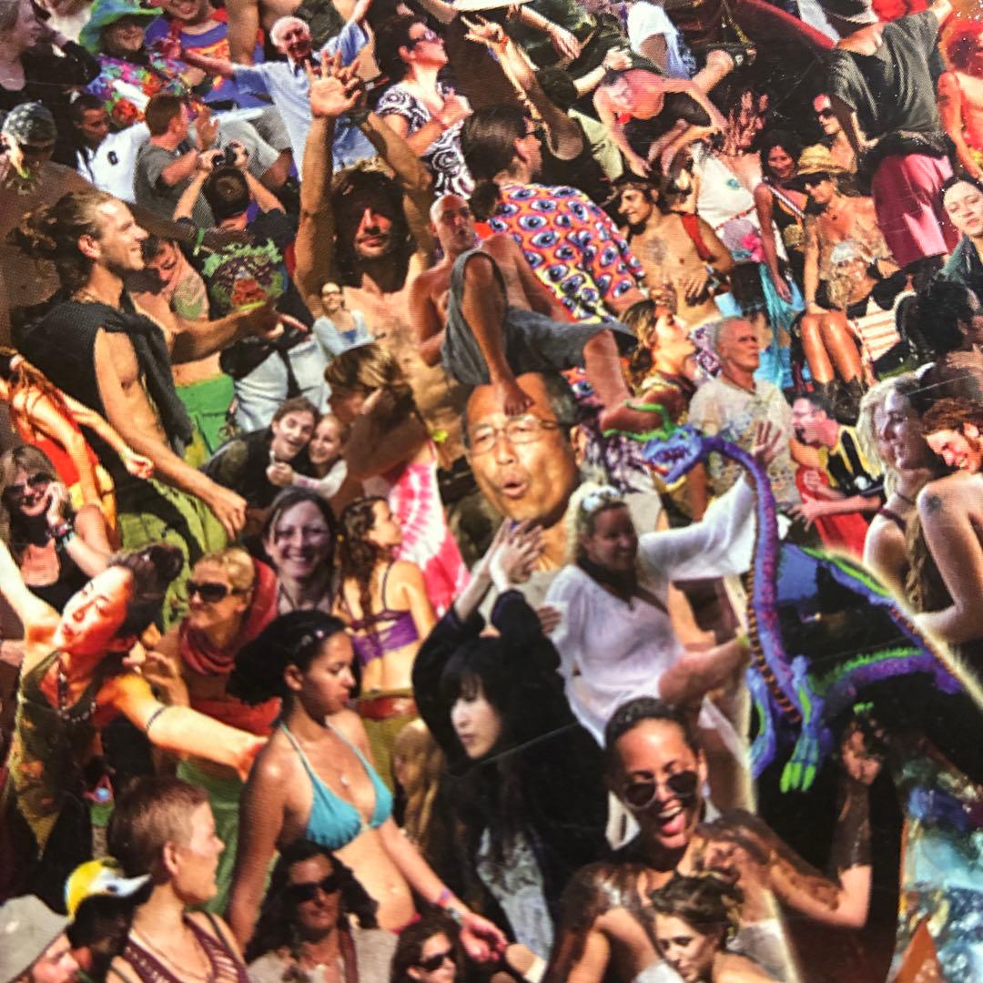 LET'S DANCE TRANCE PARTY コラージュ ポスター