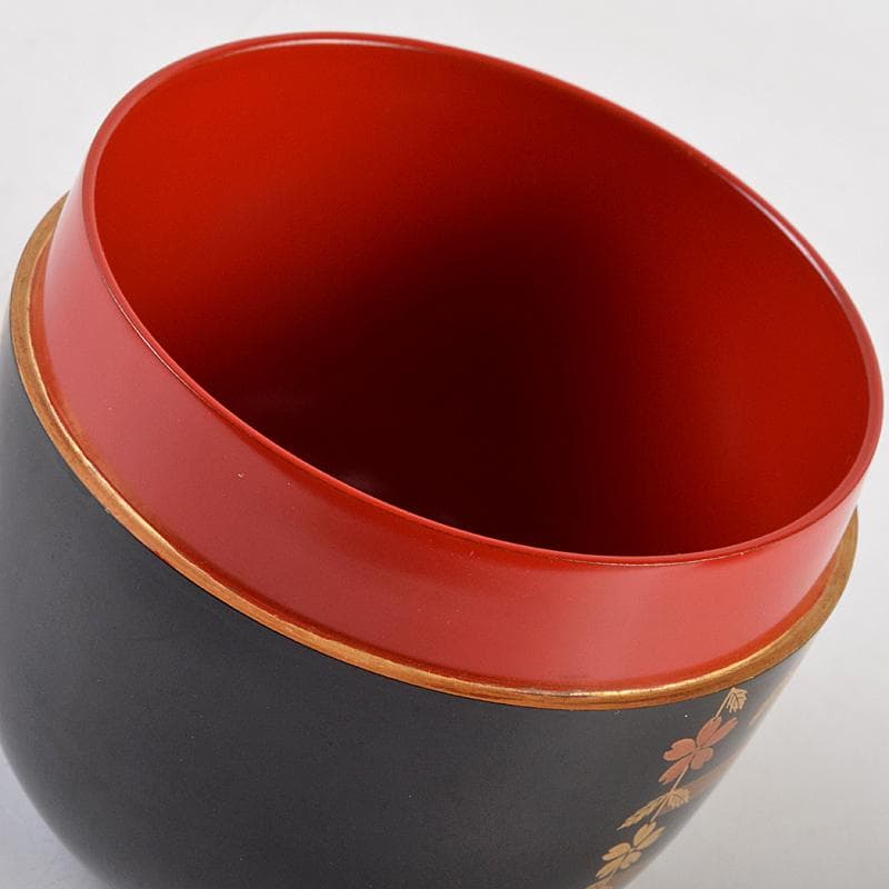 茶道具 山中塗 中村宗悦作 柳桜蒔絵 大棗 共箱 V R9519 - メルカリ