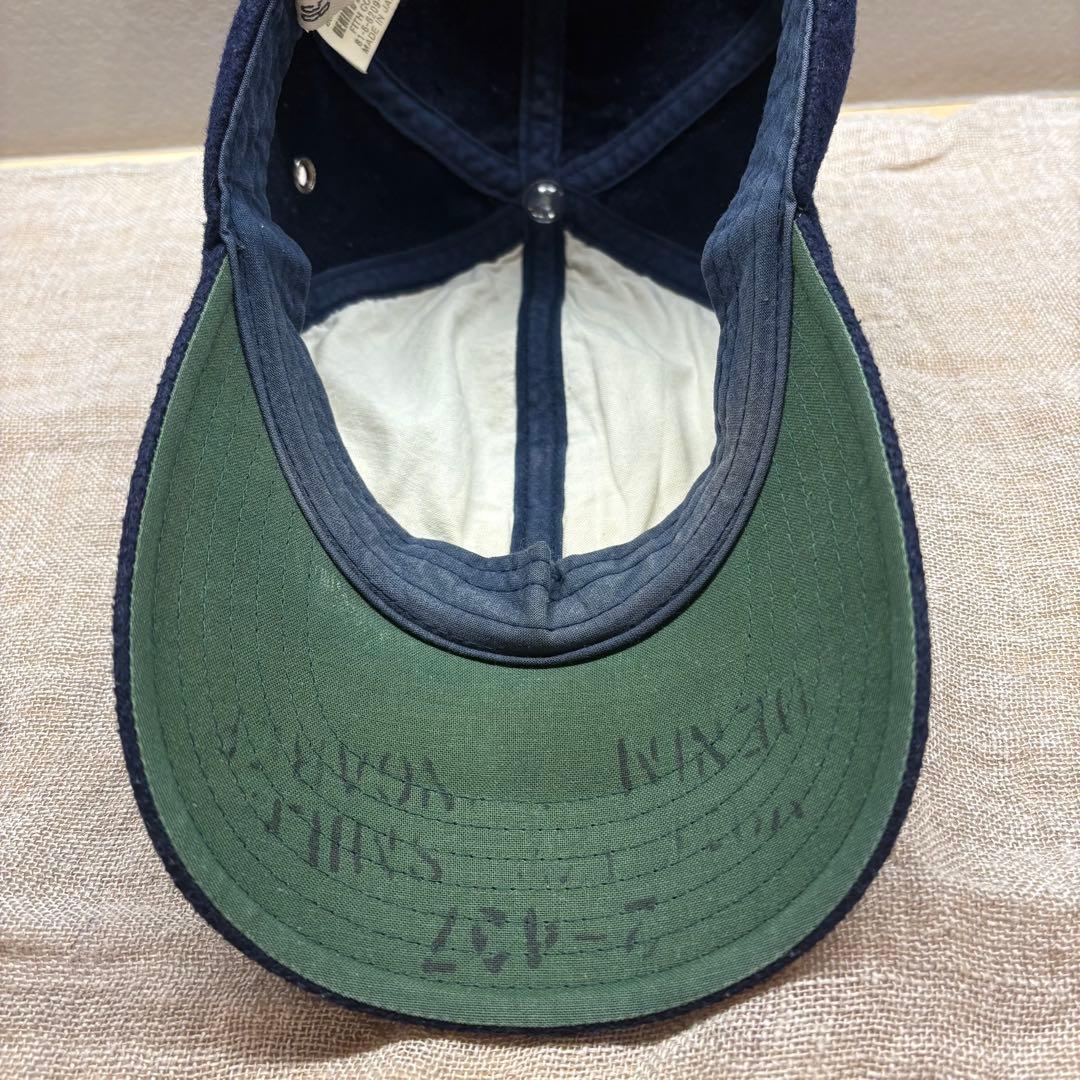 デニムアンドダンガリー 58㎝ ワッペンキャップ 帽子 DENIM DD