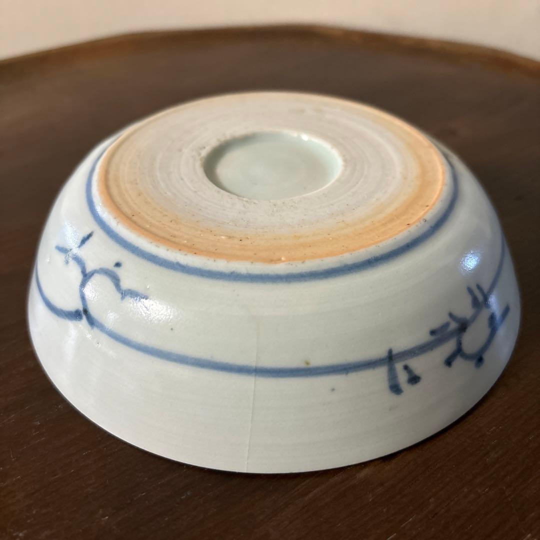 古伊万里膾皿5点内1点ヒビ有り 古道具 骨董 アンティーク 白磁 酒