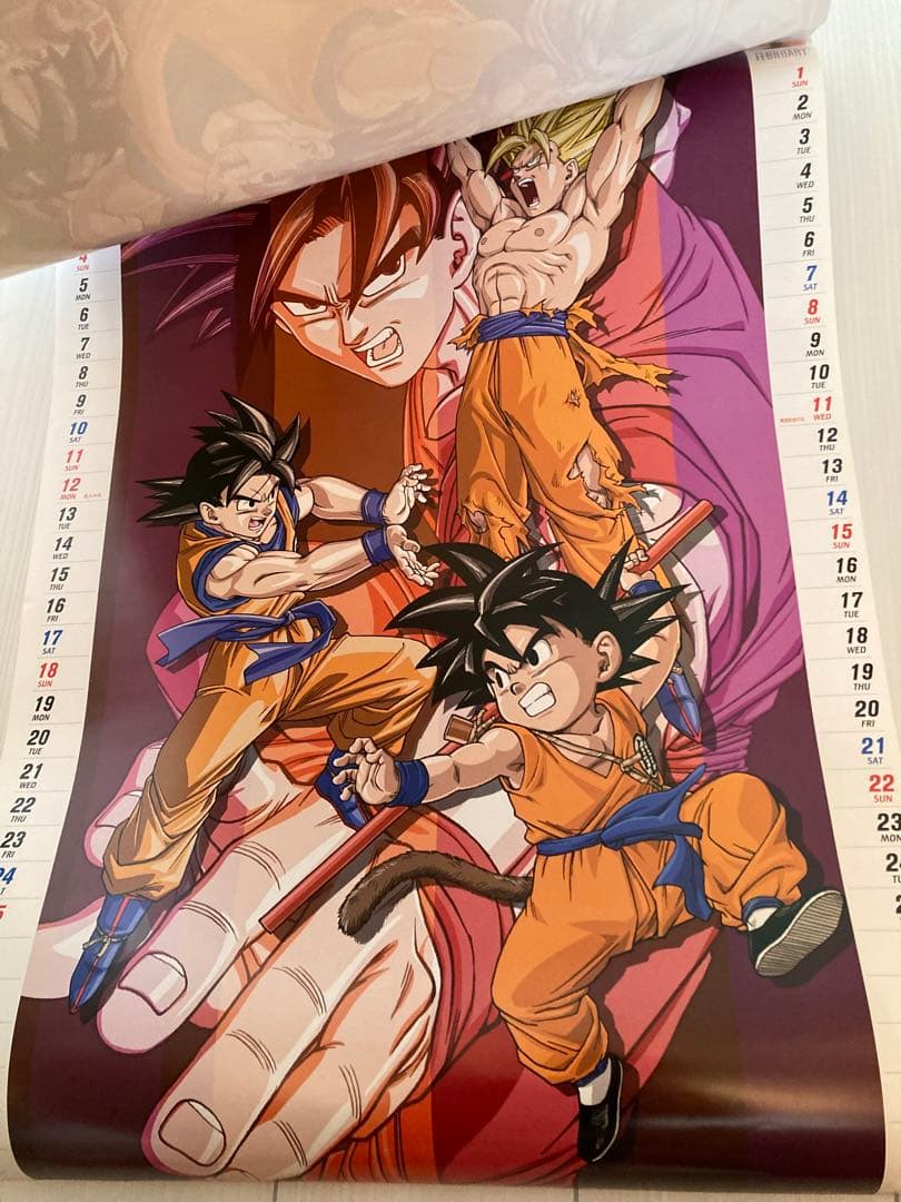 ドラゴンボール カレンダー ポスター