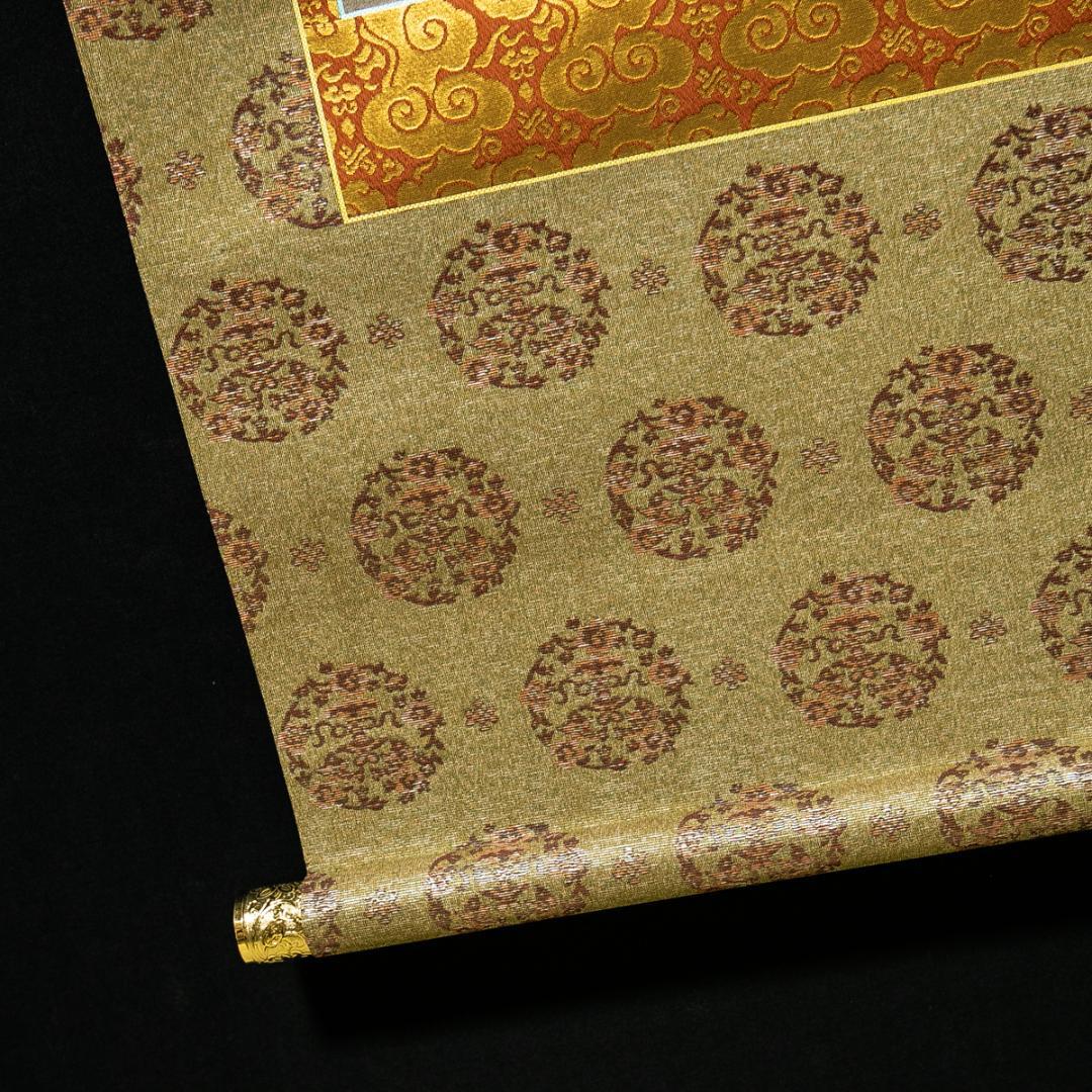 掛軸-1613 蓮如上人 「南無阿弥陀仏」 名号幅 印刷工芸作品