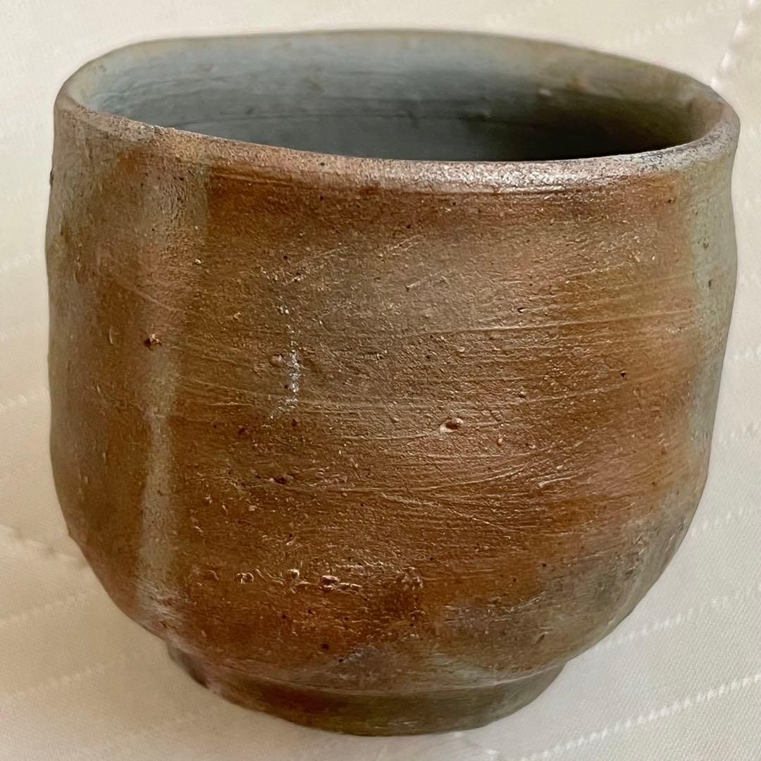 人間国宝　金重陶陽　備前　酒呑　ぐい呑　酒盃　酒器