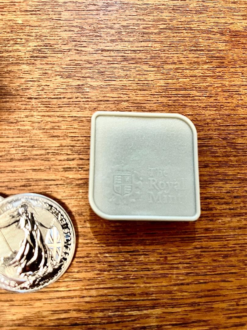 20021年 1oz シルバー ブリタニア コインイギリスエリザベス