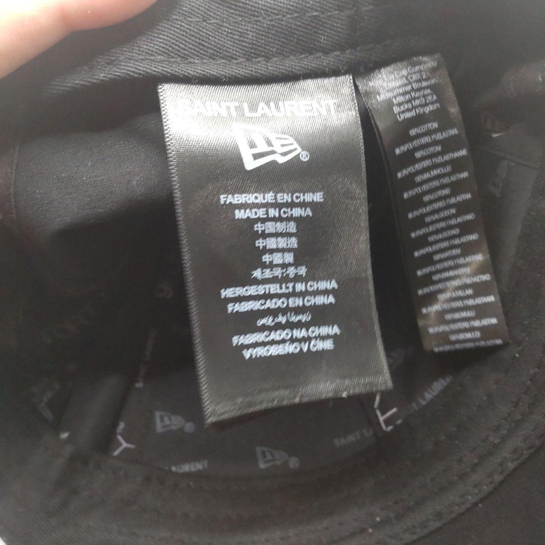 ◇1468 サンローラン NEWERA ブラック アジャスタ