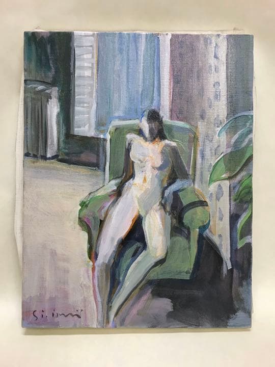 絵画　今井信吾画伯作品6号額付き！