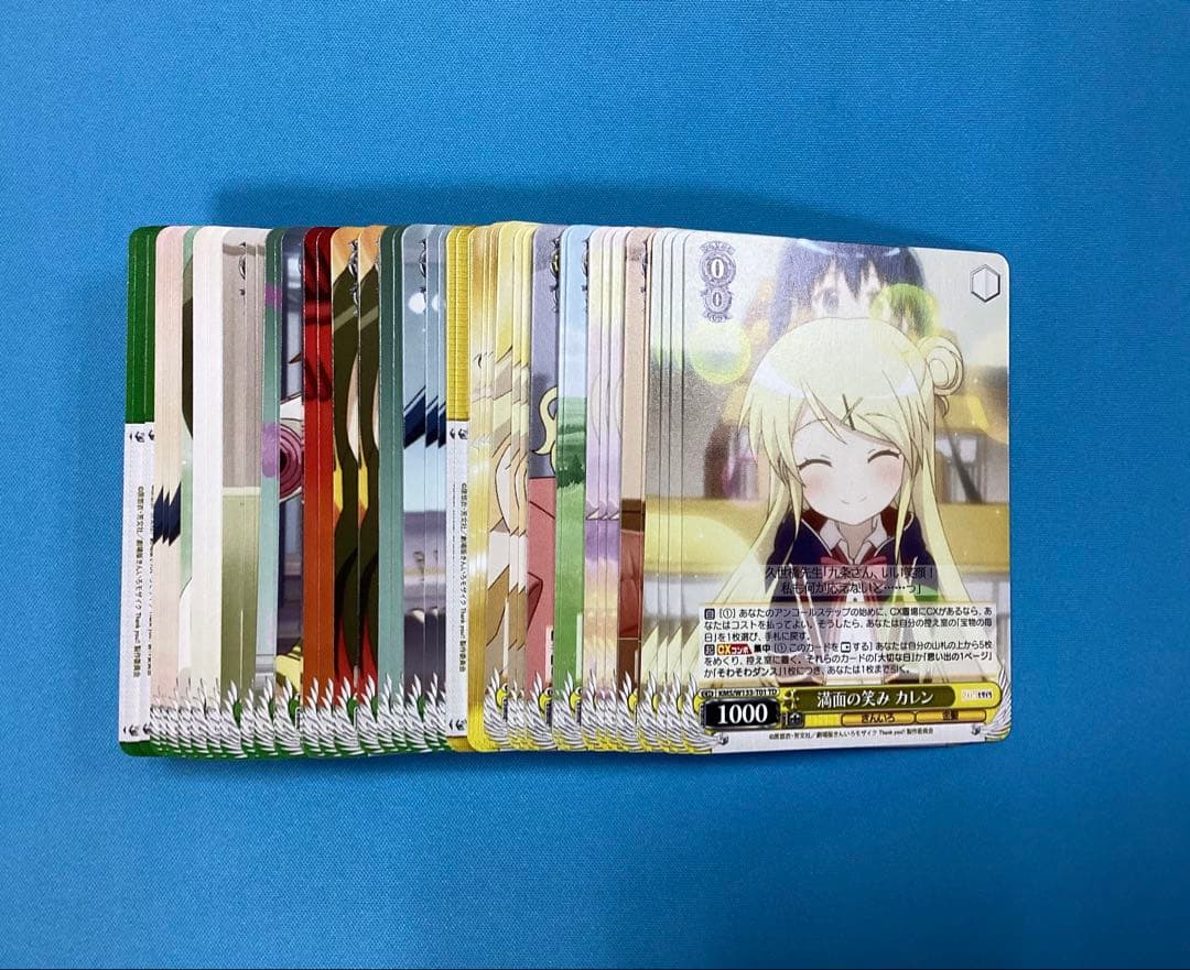 WS きんいろモザイク 先攻後攻マーカー TDノーマル4コン付き RR以下4