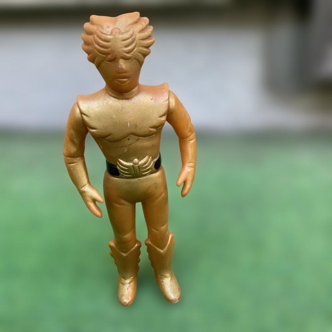 希少】レインボーマン黄金の化身 ソフビ フィギュア - メルカリ