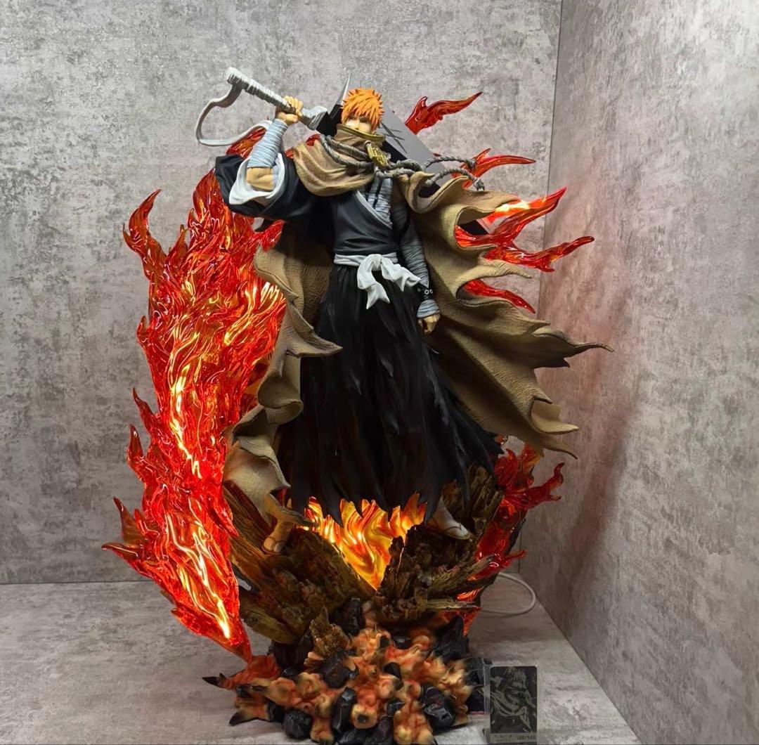 BLEACH 黒崎一護 ガレージキット ガレキ スタチュー⑧③