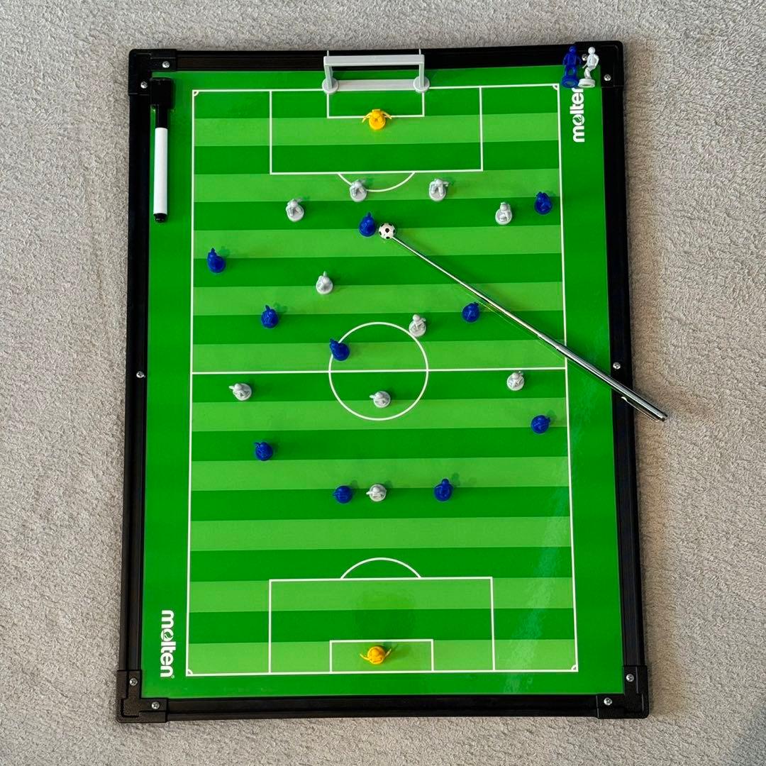 美品 molten モルテン 立体作戦盤 サッカー用 SF0080 （廃盤商品