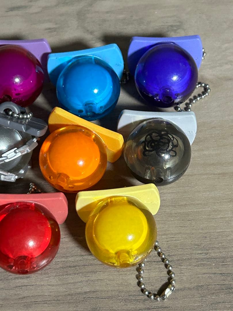 家庭教師ヒットマンREBORN! おしゃぶりマスコット コンプ全9種 リング