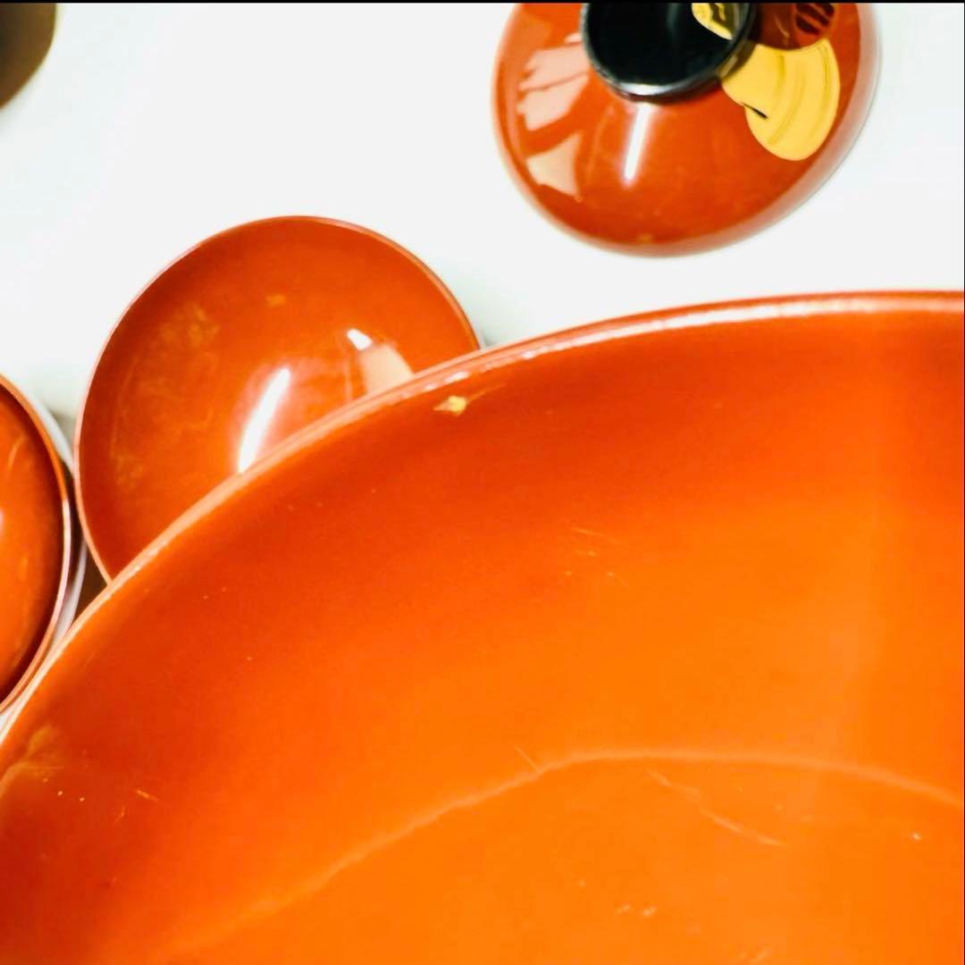 漆器　輪島塗　木製　蒔絵　溜塗　吸物椀　蓋付椀　汁椀　10客　共箱