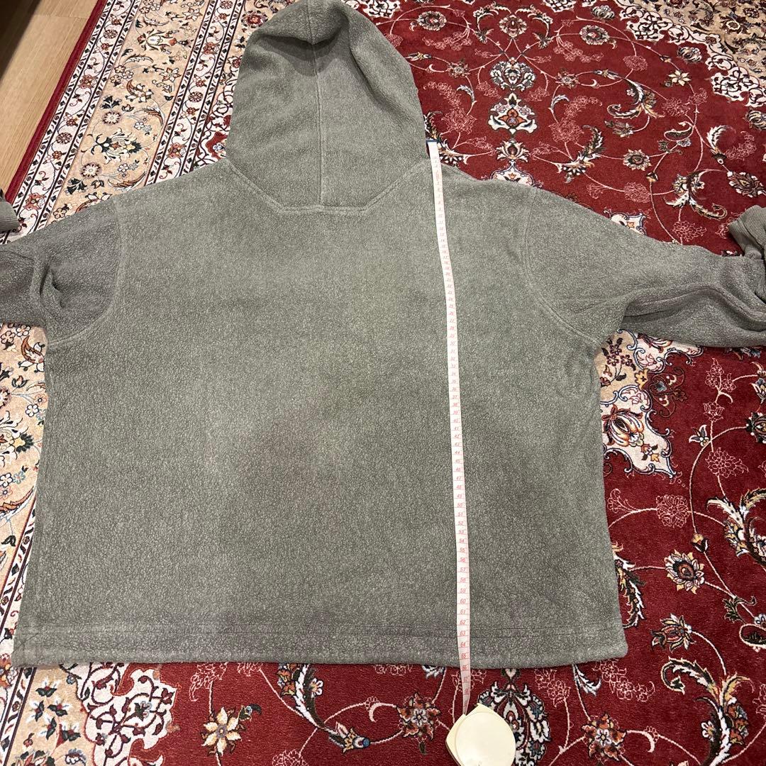 90s パイル生地プルオーバーパーカー　usa