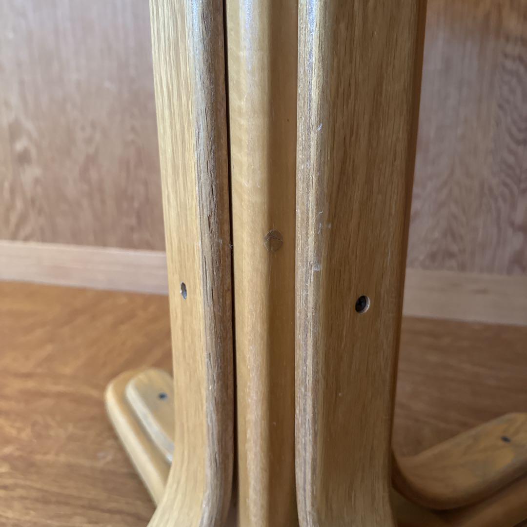 【Shin-Lee／シンリー】伸長式ラウンドダイニングテーブル エクステンション