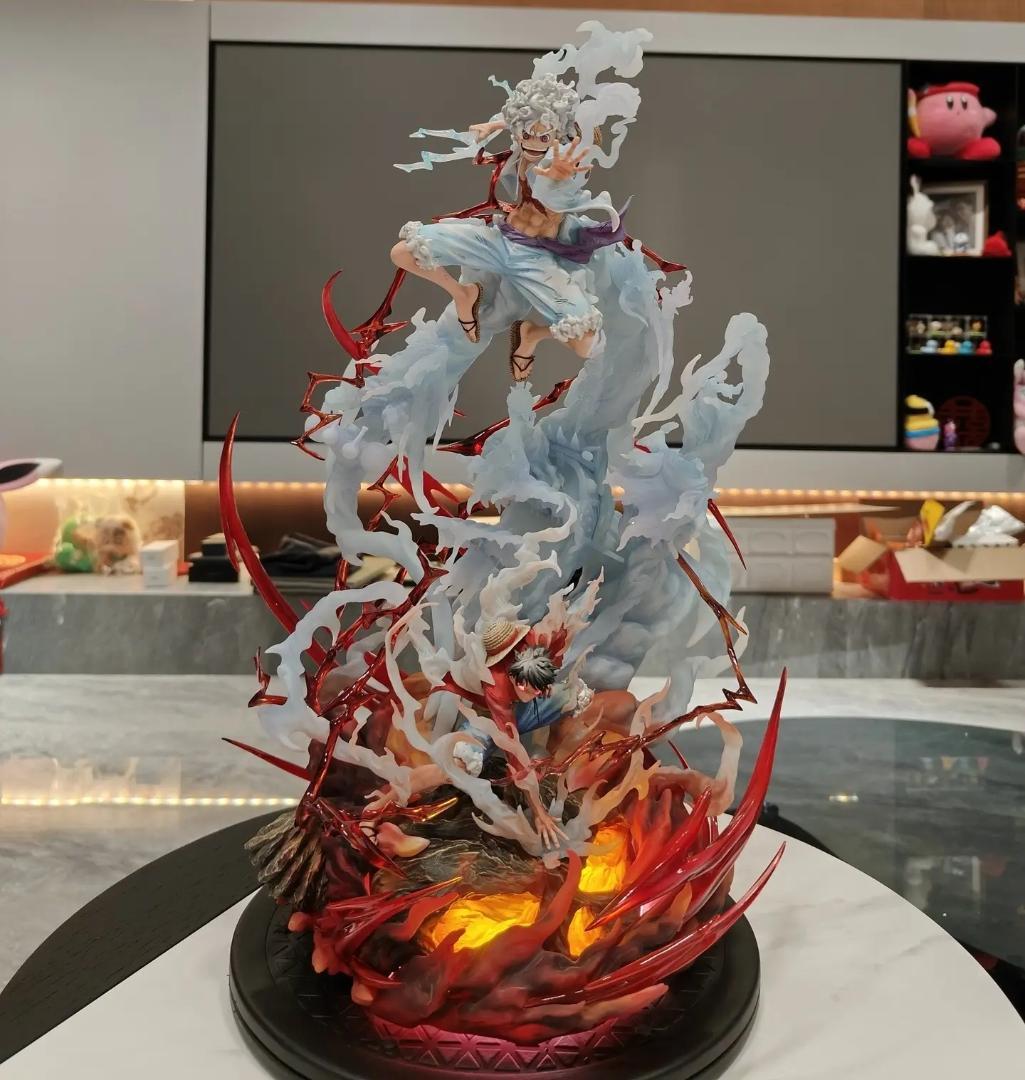 ワンピース ルフィ ギア5 ニカ ガレージキット フィギュア 塗装済み完成品