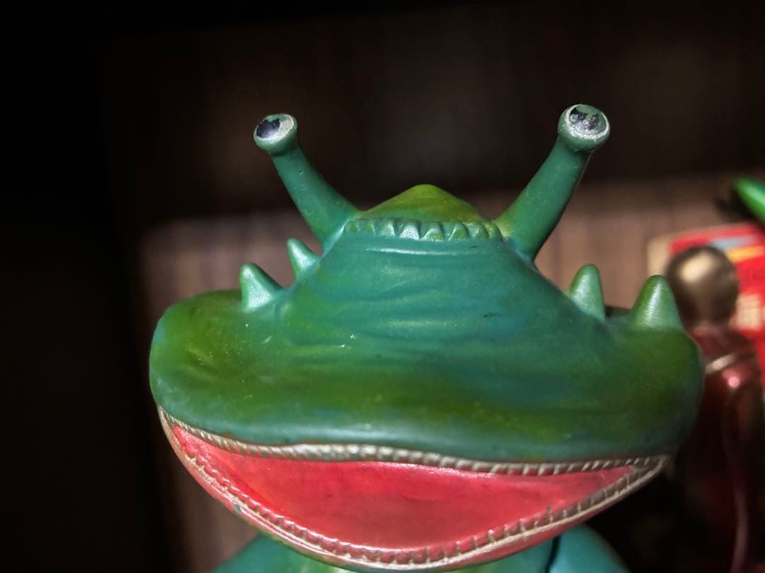 当時物　マルサン　カネゴン　ソフビ　ウルトラQ 怪獣　ブルマァク