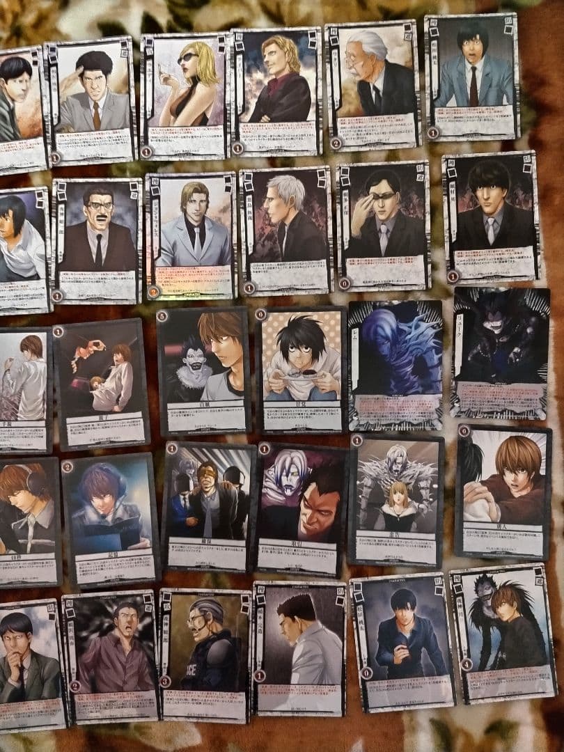 デスノート トレーディングカードゲーム まとめ売り 約190枚