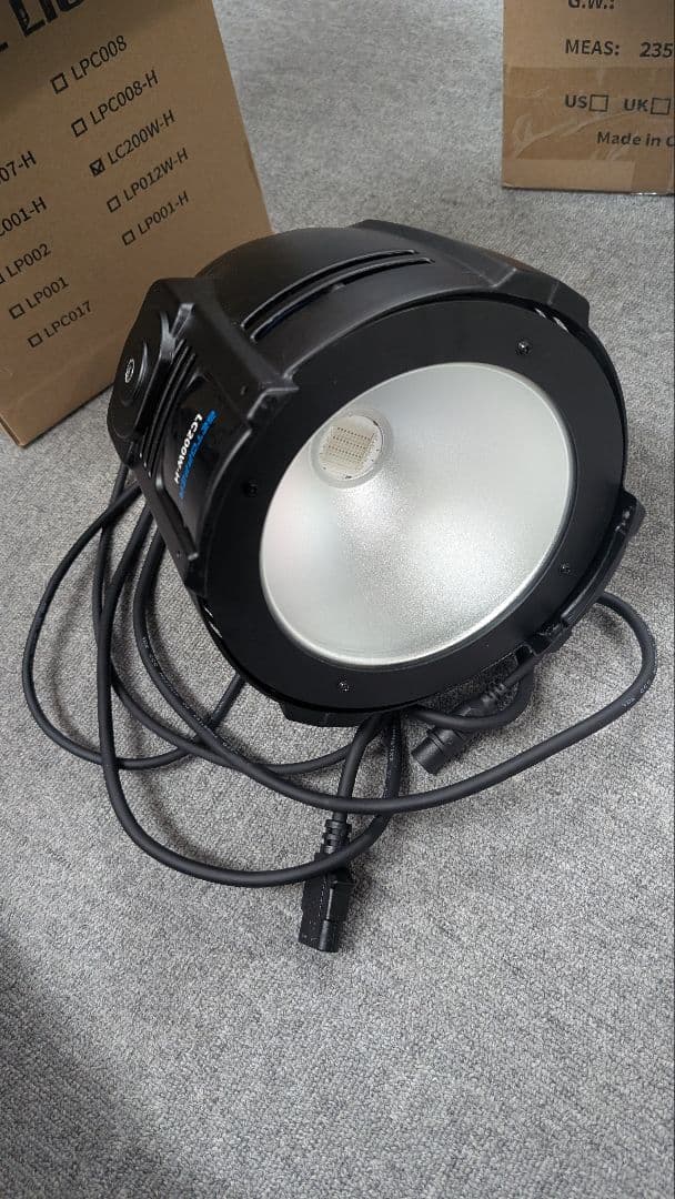 200W COB LED 舞台照明 DMX制御 x 2台