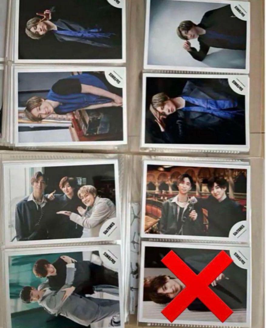 SixTONES 公式写真 オフショット セルフィ フォトセット ステージフォト