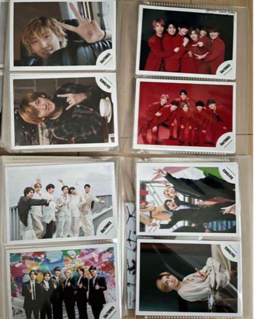 SixTONES 公式写真 オフショット セルフィ フォトセット ステージフォト