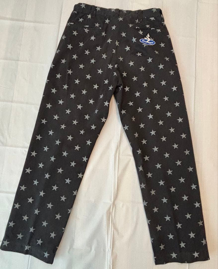 最新ファッション - Supreme Chino Pant 星柄 チノパン 黒 D100689209