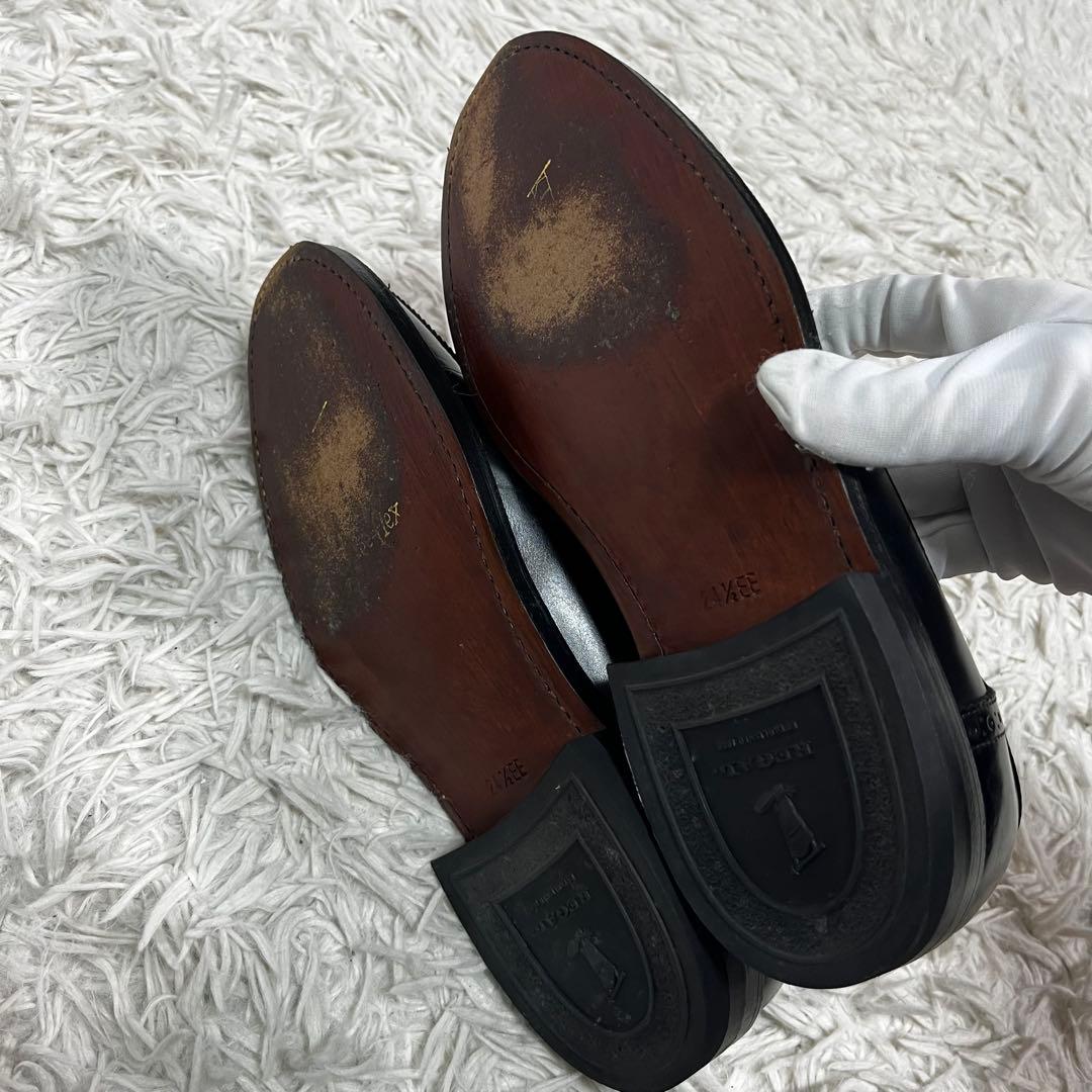 【美品】REGAL リーガル　タッセルローファー　メダリオン　24.5 ブラック