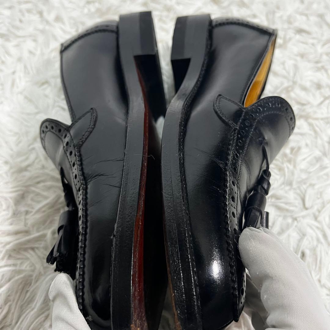 【美品】REGAL リーガル　タッセルローファー　メダリオン　24.5 ブラック